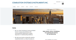 Desktop Screenshot of csinstruments.net